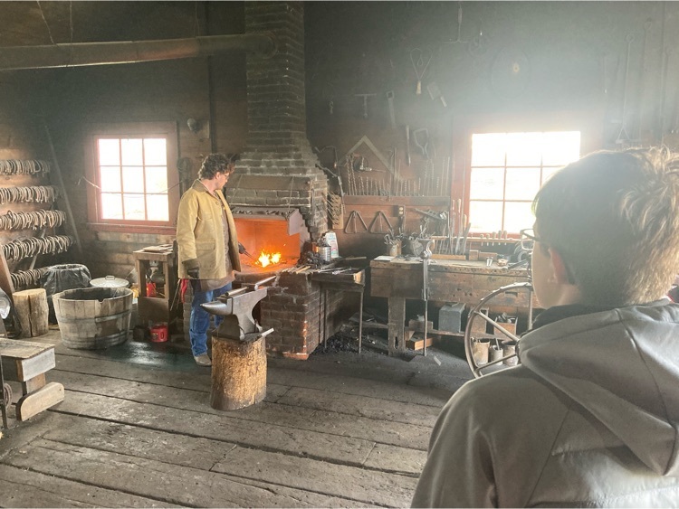 Blacksmith doing blacksmith things